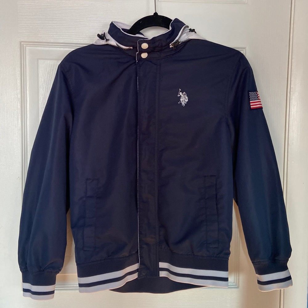 Boys XL Polo Windbreaker